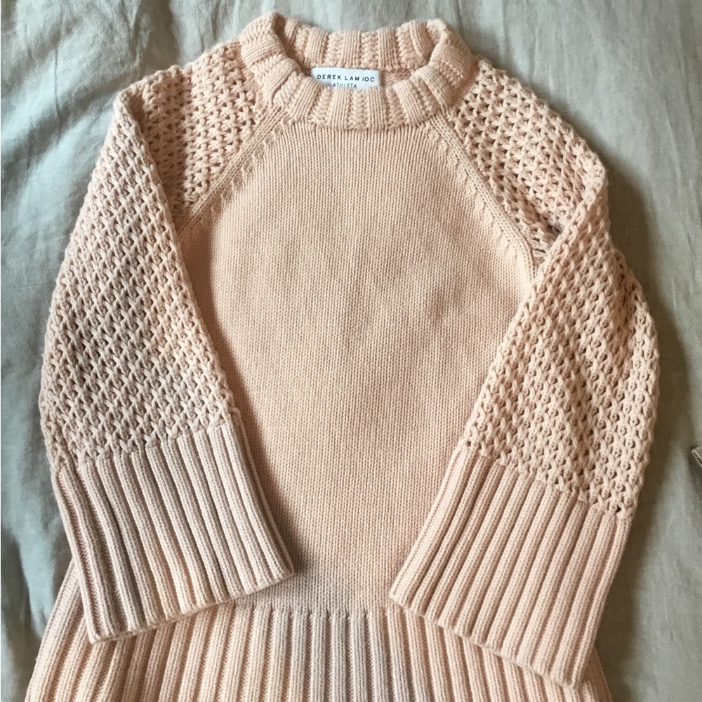 Derek Lam IOC x Athleta Pink Sweater Size XS
